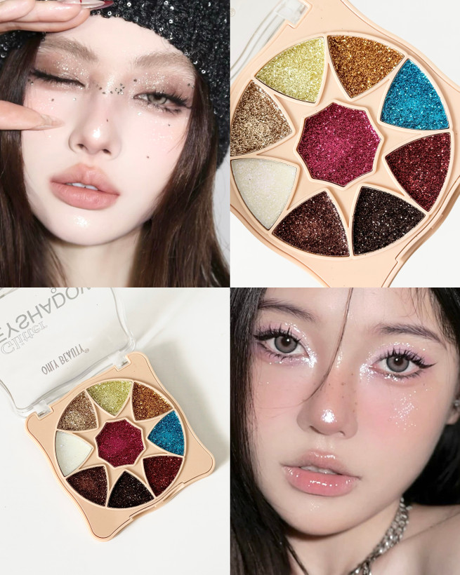 سایه گلیتری شاین